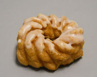 French Cruller Topped with White Icing